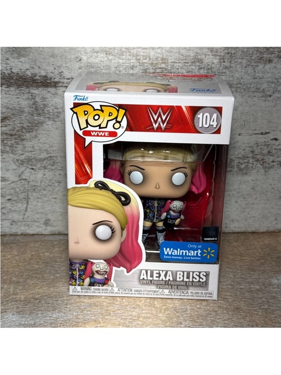 Funko Other - Funko Pop! WWE #104 Alexa Bliss Vinyl Figure Only At Walmart Brand New